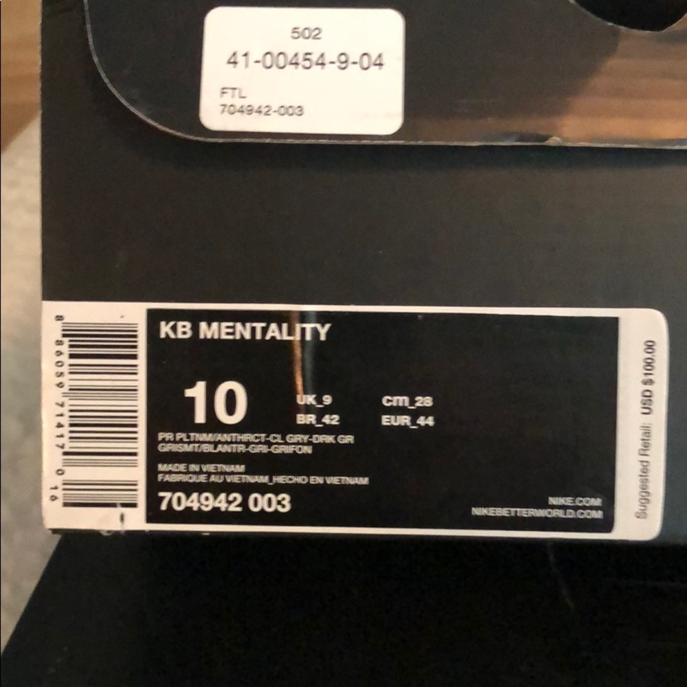 Men’s Nike Air Jordon KB Mentality Sneakers